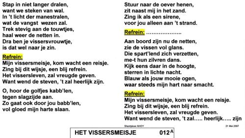 012A Het Vissersmeisje (oude versie)