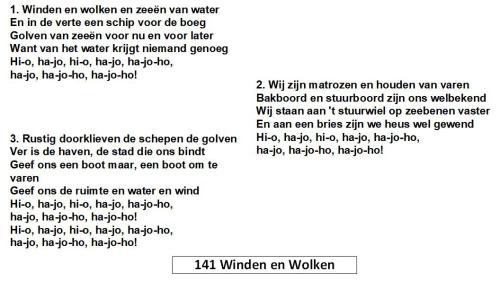 141 Winden en Wolken